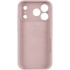 Чохол Silk Full Camera Protective (AA) NO LOGO для Apple iPhone 17 Pro Max (6.9") Рожевий / Chalk Pink