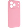 Чохол Silk Full Camera Protective (AA) NO LOGO для Apple iPhone 17 Pro Max (6.9") Рожевий / Light pink