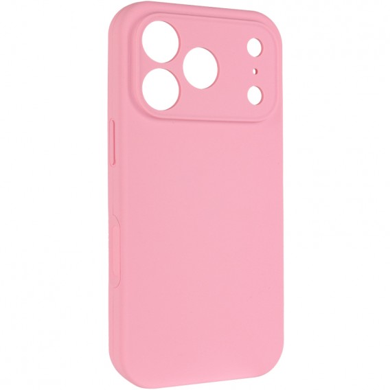 Чохол Silk Full Camera Protective (AA) NO LOGO для Apple iPhone 17 Pro Max (6.9") Рожевий / Light pink