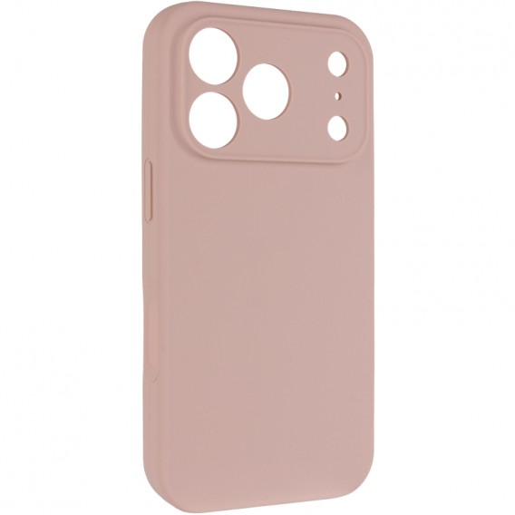 Чохол Silk Full Camera Protective (AA) NO LOGO для Apple iPhone 17 Pro Max (6.9") Рожевий / Pink Sand