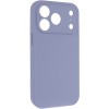 Чохол Silk Full Camera Protective (AA) NO LOGO для Apple iPhone 17 Pro Max (6.9") Сірий / Lavender Gray