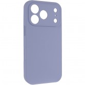 Силиконовый чехол для iPhone 18 Pro Max / 17 Pro Max Silk Full Camera Protective, силикон, серый / Lavender Gray