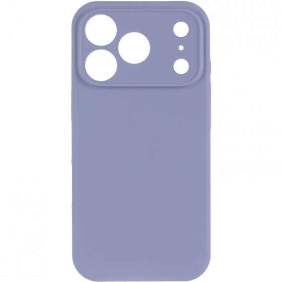 Чохол Silk Full Camera Protective (AA) NO LOGO для Apple iPhone 17 Pro Max (6.9") Сірий / Lavender Gray Чохол Silk Full Camera Protective (AA) NO LOGO для Apple iPhone 17 Pro Max (6.9") Сірий / Lavender Gray