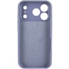 Чохол Silk Full Camera Protective (AA) NO LOGO для Apple iPhone 17 Pro Max (6.9") Сірий / Lavender Gray