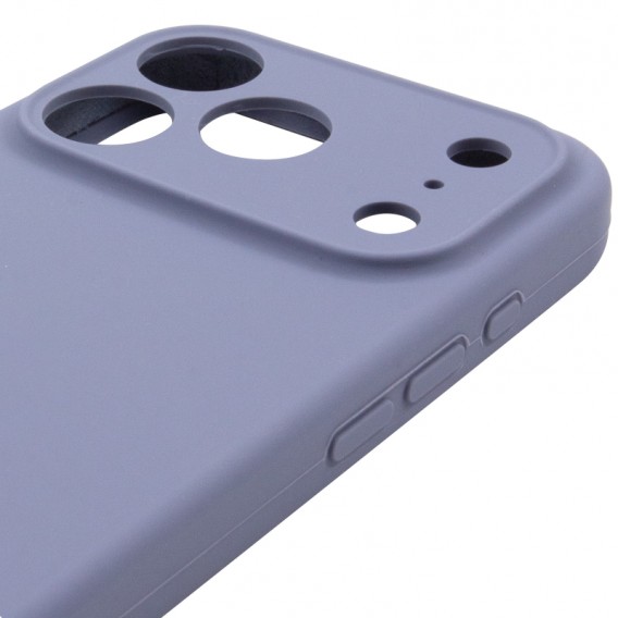 Чохол Silk Full Camera Protective (AA) NO LOGO для Apple iPhone 17 Pro Max (6.9") Сірий / Lavender Gray Чохол Silk Full Camera Protective (AA) NO LOGO для Apple iPhone 17 Pro Max (6.9") Сірий / Lavender Gray