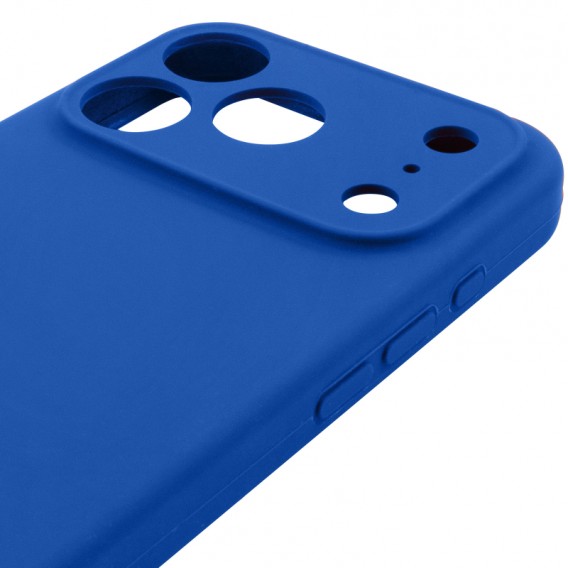 Чохол Silk Full Camera Protective (AA) NO LOGO для Apple iPhone 17 Pro Max (6.9") Синій / Capri Blue Чохол Silk Full Camera Protective (AA) NO LOGO для Apple iPhone 17 Pro Max (6.9") Синій / Capri Blue
