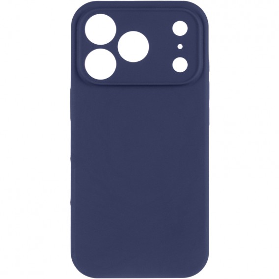 Чехол Silk Full Camera Protective (AA) NO LOGO для Apple iPhone 17 Pro Max (6.9") Синий / Deep navy Чехол Silk Full Camera Protective (AA) NO LOGO для Apple iPhone 17 Pro Max (6.9") Синий / Deep navy