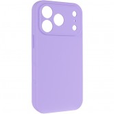 Силиконовый чехол для iPhone 18 Pro Max / 17 Pro Max Silk Full Camera Protective, силикон, сиреневый / Dasheen