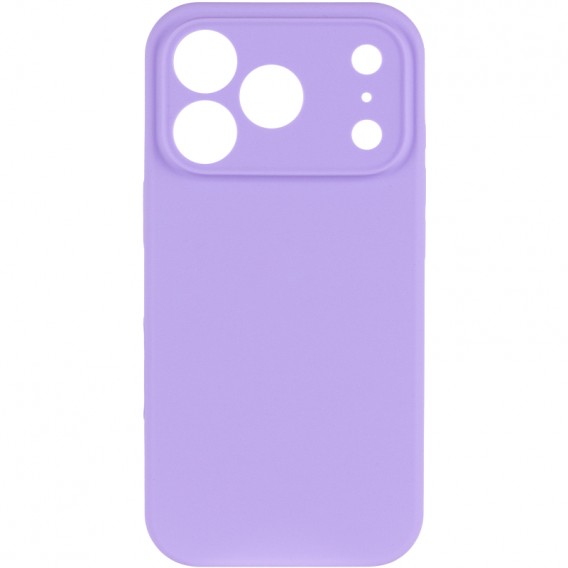 Чохол Silk Full Camera Protective (AA) NO LOGO для Apple iPhone 17 Pro Max (6.9") Бузковий / Dasheen