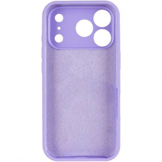 Чохол Silk Full Camera Protective (AA) NO LOGO для Apple iPhone 17 Pro Max (6.9") Бузковий / Dasheen
