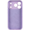 Чохол Silk Full Camera Protective (AA) NO LOGO для Apple iPhone 17 Pro Max (6.9") Бузковий / Lilac