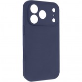 Силиконовый чехол для iPhone 18 Pro Max / 17 Pro Max Silk Full Camera Protective, силикон, темно-синий / Midnight Blue