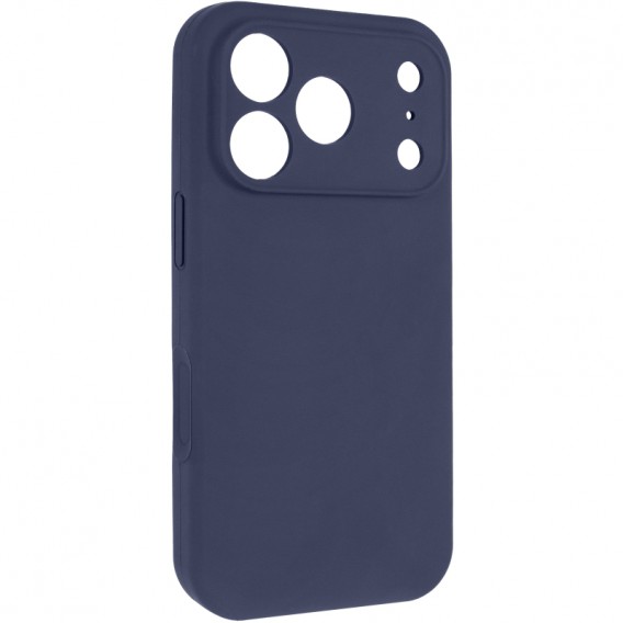 Чехол Silk Full Camera Protective (AA) NO LOGO для Apple iPhone 17 Pro Max (6.9") Темно-синий / Midnight blue