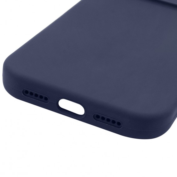 Чехол Silk Full Camera Protective (AA) NO LOGO для Apple iPhone 17 Pro Max (6.9") Темно-синий / Midnight blue Чехол Silk Full Camera Protective (AA) NO LOGO для Apple iPhone 17 Pro Max (6.9") Темно-синий / Midnight blue