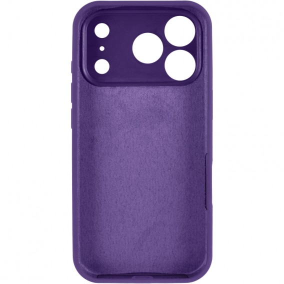 Чохол Silk Full Camera Protective (AA) NO LOGO для Apple iPhone 17 Pro Max (6.9") Фіолетовий / Amethyst Чохол Silk Full Camera Protective (AA) NO LOGO для Apple iPhone 17 Pro Max (6.9") Фіолетовий / Amethyst