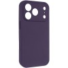 Чехол Silk Full Camera Protective (AA) NO LOGO для Apple iPhone 17 Pro Max (6.9") Фиолетовый / Elderberry