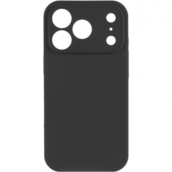 Чохол Silk Full Camera Protective (AA) NO LOGO для Apple iPhone 17 Pro Max (6.9") Чорний / Black Чохол Silk Full Camera Protective (AA) NO LOGO для Apple iPhone 17 Pro Max (6.9") Чорний / Black