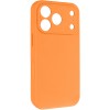 Чехол Silk Full Camera Protective (AA) NO LOGO для Apple iPhone 17 Pro Max (6.9") Оранжевый / Orange