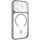 Чохол TPU+PC GETMAN Moon Clear with MagSafe для Apple iPhone 17 Pro (6.3") Grey