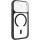 Чохол TPU+PC GETMAN Moon Clear with MagSafe для Apple iPhone 17 Pro Max (6.9") Black