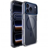 Чохол для iPhone 18 Pro Max / 17 Pro Max Epik Space Case Apex with MagSafe, TPU, темно-синій / Navy Blue