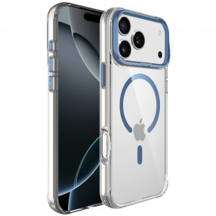 Чехол TPU Space Case Apex with MagSafe для Apple iPhone 17 Pro Max (6.9") Navy Blue