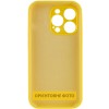Чохол Silk Full Camera Protective (AA) NO LOGO для Apple iPhone 17 Air (6.5") Жовтий / Yellow