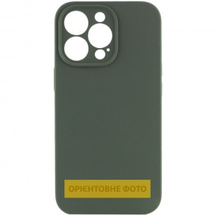 Чехол Silk Full Camera Protective (AA) NO LOGO для Apple iPhone 17 Air (6.5") Зеленый / Cyprus Green