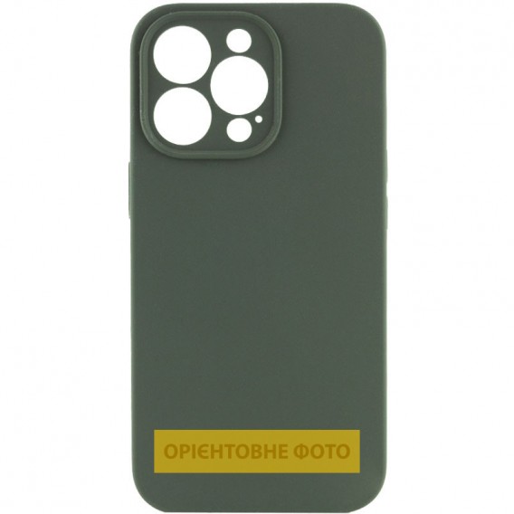 Чохол Silk Full Camera Protective (AA) NO LOGO для Apple iPhone 17 Air (6.5") Зелений / Cyprus Green