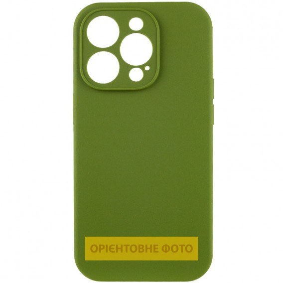 Чехол Silk Full Camera Protective (AA) NO LOGO для Apple iPhone 17 Air (6.5") Зеленый / Dark Olive