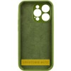 Чехол Silk Full Camera Protective (AA) NO LOGO для Apple iPhone 17 Air (6.5") Зеленый / Dark Olive
