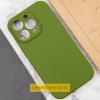 Чехол Silk Full Camera Protective (AA) NO LOGO для Apple iPhone 17 Air (6.5") Зеленый / Dark Olive