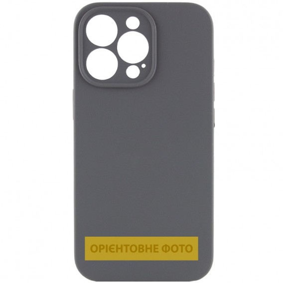 Чохол Silk Full Camera Protective (AA) NO LOGO для Apple iPhone 17 Air (6.5") Сірий / Dark Gray