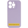 Чохол Silk Full Camera Protective (AA) NO LOGO для Apple iPhone 17 Air (6.5") Бузковий / Lilac