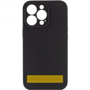 Чохол Silk Full Camera Protective (AA) NO LOGO для Apple iPhone 17 Air (6.5") Чорний / Black