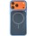 Чохол PC Textile Hybrid with Magnetic Fit для Apple iPhone 17 Pro (6.3") Blue