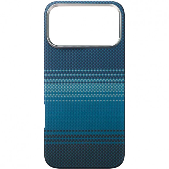 Чохол PC Carbon Protection Slim with MagSafe для Apple iPhone 17 Pro (6.3") Blue Чохол PC Carbon Protection Slim with MagSafe для Apple iPhone 17 Pro (6.3") Blue