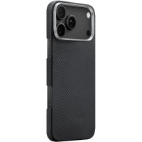 Чохол для iPhone 18 Pro Max / 17 Pro Max Carbon Protection Slim with MagSafe, полікарбонат, чорний / Black Чохол для iPhone 18 Pro Max / 17 Pro Max Carbon Protection Slim with MagSafe, полікарбонат, чорний / Black