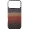 Чехол PC Carbon Protection Slim with MagSafe для Apple iPhone 17 Pro Max (6.9") Red