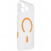 Чехол-накладка для iPhone 18 Pro Max / 17 Pro Max Epik Slim Matte with Magnetic Fit Camera Button, поликарбонат, оранжевый Чехол-накладка для iPhone 18 Pro Max / 17 Pro Max Epik Slim Matte with Magnetic Fit Camera Button, поликарбонат, оранжевый