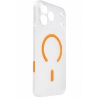 Чехол-накладка для iPhone 18 Pro Max / 17 Pro Max Epik Slim Matte with Magnetic Fit Camera Button, поликарбонат, оранжевый Чехол-накладка для iPhone 18 Pro Max / 17 Pro Max Epik Slim Matte with Magnetic Fit Camera Button, поликарбонат, оранжевый