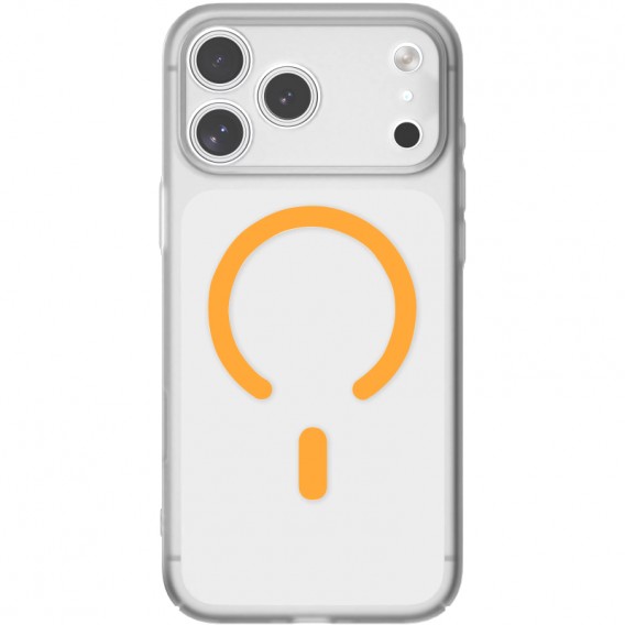 Чохол PC Slim Matte with Magnetic Fit (camera button) для Apple iPhone 17 Pro Max (6.9") Orange