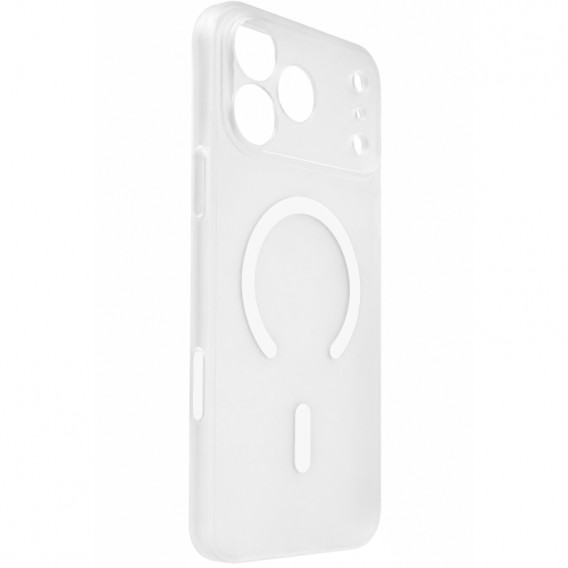 Чохол PC Slim Matte with Magnetic Fit (camera button) для Apple iPhone 17 Pro Max (6.9") White