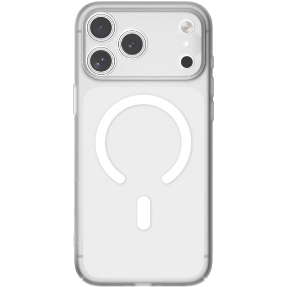 Чохол PC Slim Matte with Magnetic Fit (camera button) для Apple iPhone 17 Pro Max (6.9") White Чохол PC Slim Matte with Magnetic Fit (camera button) для Apple iPhone 17 Pro Max (6.9") White