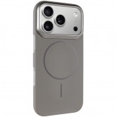 Чохол-накладка для iPhone 18 Pro Max / 17 Pro Max Epik Dream with MagSafe, полікарбонат, сірий Чохол-накладка для iPhone 18 Pro Max / 17 Pro Max Epik Dream with MagSafe, полікарбонат, сірий