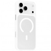TPU+PC чехол Blueo Skin Friendly Frosted with MagSafe для Apple iPhone 17 Pro / 18 Pro (6.3") Белый / White TPU+PC чехол Blueo Skin Friendly Frosted with MagSafe для Apple iPhone 17 Pro / 18 Pro (6.3") Белый / White