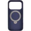 Чохол для iPhone 18 Pro / iPhone 17 Pro Ummi Colorful with MagSafe HQ Ring Dark Blue
