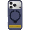 Чохол для iPhone 18 Pro Max / 17 Pro Max Ummi Colorful with MagSafe HQ Ring, TPU, темно-синій / Dark Blue