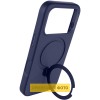 Чохол для iPhone 18 Pro Max / 17 Pro Max Ummi Colorful with MagSafe HQ Ring, TPU, темно-синій / Dark Blue