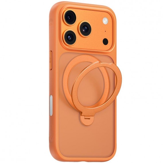 TPU+PC чохол Blueo Skin Friendly 360 with MagSafe для Apple iPhone 17 Pro / 18 Pro (6.3") Orange